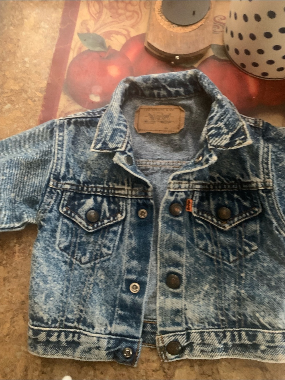 Levi's Stonewash Blue Kids Denim Jacket